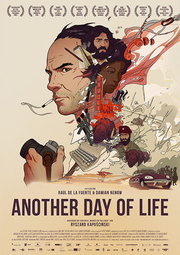 Another day of life poster in Antaruxa animation portfolio web